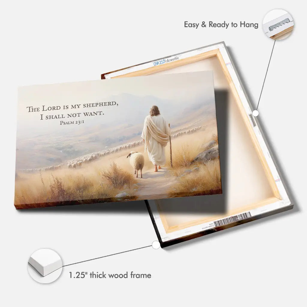 Christian home decor reminding hearts to trust the Shepherd’s gentle guidance.