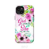 Psalm 46:5 God is within her She will not fall phone case Christian cases iPhone 15 Plus / Tough