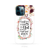 Psalm 51:10 Create in me a clean heart phone case Bible verse phone cases iPhone 12 Pro Max / Tough Case