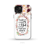 Psalm 51:10 Create in me a clean heart phone case Bible verse phone cases iPhone 15 Plus / Tough Case