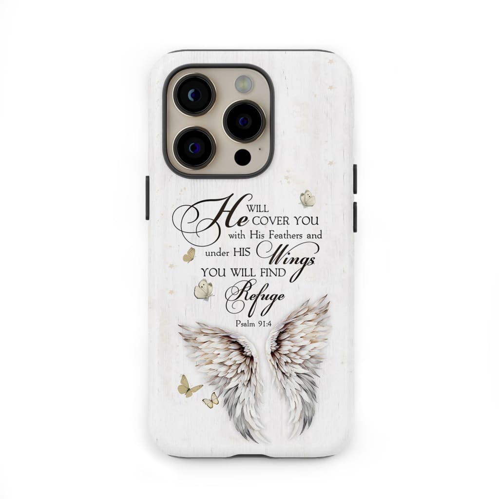 Psalm 91:4 He will cover you with his feathers bible verse