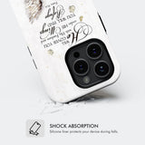 Psalm 91:4 He Will Cover You With His Feathers Phone Case