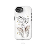 Psalm 91:4 He Will Cover You With His Feathers Phone Case