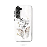 Psalm 91:4 He Will Cover You With His Feathers Phone Case Samsung Galaxy S23 Plus / Tough