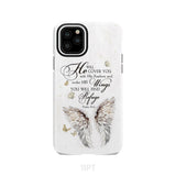 Psalm 91:4 He Will Cover You With His Feathers Phone Case iPhone 11 Pro / Tough