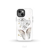 Psalm 91:4 He Will Cover You With His Feathers Phone Case iPhone 13 Mini / Tough