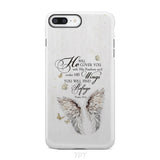 Psalm 91:4 He Will Cover You With His Feathers Phone Case iPhone 7 Plus / Tough