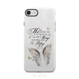 Psalm 91:4 He Will Cover You With His Feathers Phone Case iPhone SE 2020 / Tough