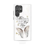 Psalm 91:4 He Will Cover You With His Feathers Phone Case Samsung Galaxy S22 Ultra / Tough