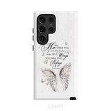 Psalm 91:4 He Will Cover You With His Feathers Phone Case Samsung Galaxy S24 Ultra / Tough
