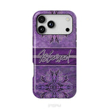 (Purple) Blessed phone case - Christian phone case iPhone 18 Pro Max / Tough Case