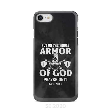 Put on the whole armor of God phone case iPhone SE 2020 / Tough