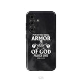 Put On The Whole Armor Of God Phone Case Samsung Galaxy S25 / Tough Case