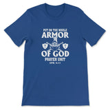 Put on the whole armor of God Women’s t-shirt True Royal / S