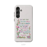 So Do Not Fear for I Am With You Isaiah 41:10 Phone Case Samsung Galaxy S25 Plus / Tough Case