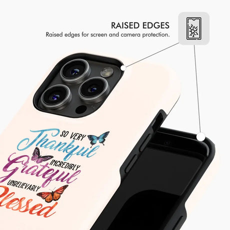 So very thankful incredibly grateful unbelievably blessed phone case Christian cases