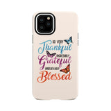 So very thankful incredibly grateful unbelievably blessed phone case Christian cases iPhone 11 Pro / Tough