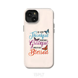 So very thankful incredibly grateful unbelievably blessed phone case Christian cases iPhone 15 Plus / Tough