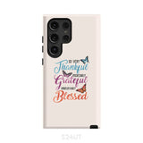 So very thankful incredibly grateful unbelievably blessed phone case Christian cases Samsung Galaxy S24 Ultra / Tough