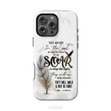 Soar on Wings Like Eagles Isaiah 40:31 Christian Phone Case iPhone 16 Pro Max / Tough Case