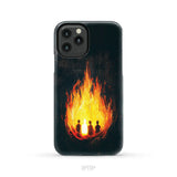 The Fiery Furnace Phone Case (Shadrach Meshach Abednego with Son of God) iPhone 11 Pro / Tough Case