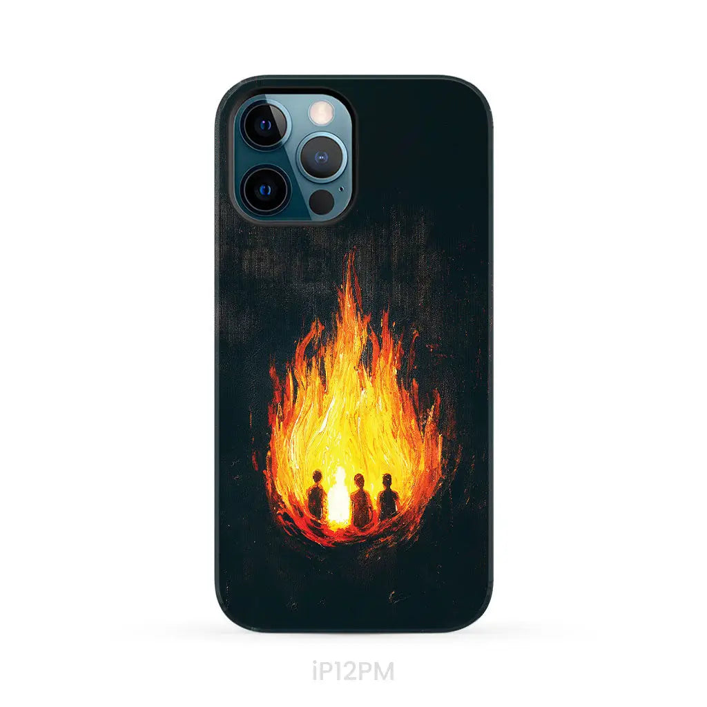 The Fiery Furnace Phone Case (Shadrach Meshach Abednego with Son of God) iPhone 12 Pro Max / Tough Case