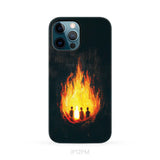 The Fiery Furnace Phone Case (Shadrach Meshach Abednego with Son of God) iPhone 12 Pro Max / Tough Case