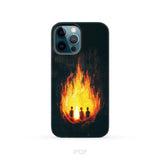 The Fiery Furnace Phone Case (Shadrach Meshach Abednego with Son of God) iPhone 12 Pro / Tough Case