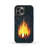 The Fiery Furnace Phone Case (Shadrach Meshach Abednego with Son of God) iPhone 13 Pro Max / Tough Case
