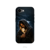 The Good Shepherd Shelters His Lamb In The Rain – Luke 15 – Christian Phone Case iPhone 17e / Tough Case