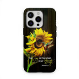 The Joy Of Lord Is My Strength Sunflower Hummingbird Phone Case
