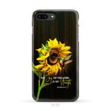 The Joy Of Lord Is My Strength Sunflower Hummingbird Phone Case iPhone 7 Plus / Tough