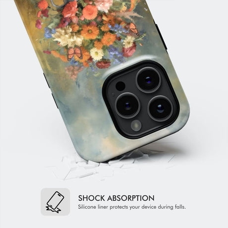 The Joy of Lord is Your Strength Nehemiah 8:10 Flower Butterfly Phone Case