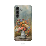 The Joy of the Lord is Your Strength Nehemiah 8:10 Flower Butterfly Phone Case Samsung Galaxy S25 Plus / Tough Case