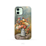 The Joy of the Lord is Your Strength Nehemiah 8:10 Flower Butterfly Phone Case iPhone 12 / Tough Case