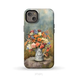 The Joy of the Lord is Your Strength Nehemiah 8:10 Flower Butterfly Phone Case iPhone 14 Plus / Tough Case