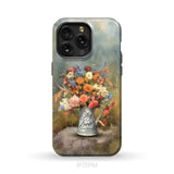 The Joy of the Lord is Your Strength Nehemiah 8:10 Flower Butterfly Phone Case iPhone 15 Pro Max / Tough Case