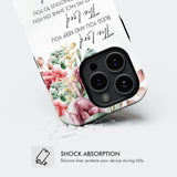 The Lord Bless You And Keep You Floral Numbers 6:24-26 Phone Case