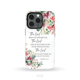 The Lord Bless You And Keep You Floral Numbers 6:24-26 Phone Case iPhone 13 Pro / Tough Case
