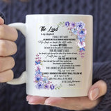 The Lord is my shepherd Psalm 23 coffee mug
