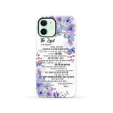 The Lord is my shepherd Psalm 23 phone case Christian cases iPhone 12 / Tough