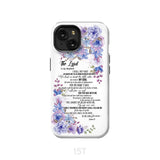 The Lord is my shepherd Psalm 23 phone case Christian cases iPhone 15 / Tough