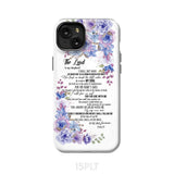 The Lord is my shepherd Psalm 23 phone case Christian cases iPhone 15 Plus / Tough
