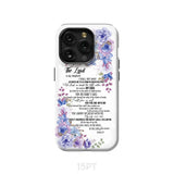 The Lord is my shepherd Psalm 23 phone case Christian cases iPhone 15 Pro / Tough