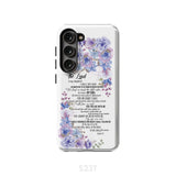 The Lord is my shepherd Psalm 23 phone case Christian cases Samsung Galaxy S23 (Not for FE) / Tough