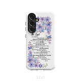 The Lord is my shepherd Psalm 23 phone case Christian cases Samsung Galaxy S24 / Tough