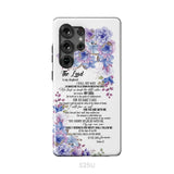 The Lord is my shepherd Psalm 23 phone case Christian phone cases Samsung Galaxy S25 Ultra / Tough Case