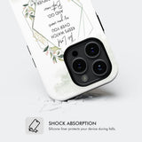 The Lord keeps watch over you as come and go phone case | Bible verse cases