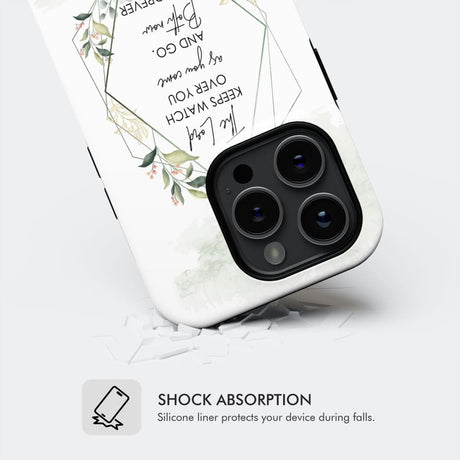 The Lord keeps watch over you as come and go phone case | Bible verse cases