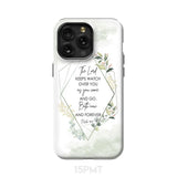 The Lord keeps watch over you as come and go phone case | Bible verse cases iPhone 15 Pro Max / Tough